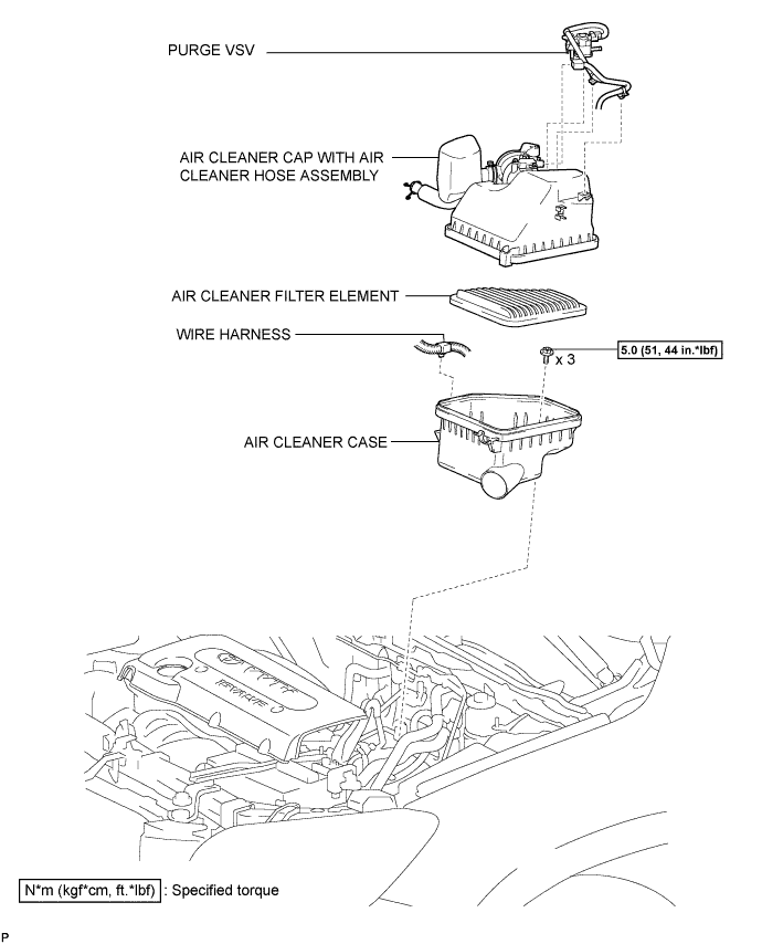 Toyota Rav4. Aca30, 33, 38 Gsa33 Zsa30, 35.1Az-Fe Engine Control System.Sfi System.Engine Coolant Temperature Sensor  Components